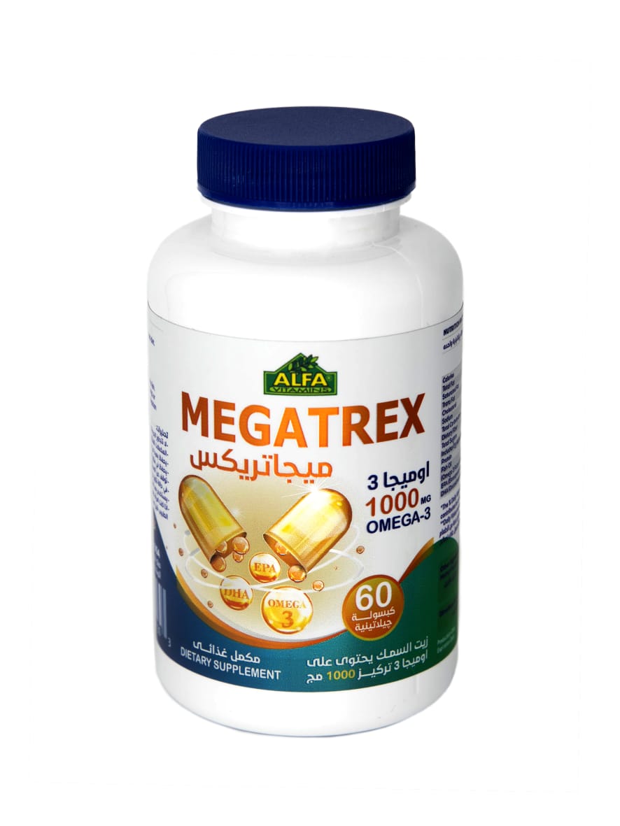 Megatrex, Soft Gelatin Capsules, Multivitamin supplement in soft gelatin form, 60 capsules